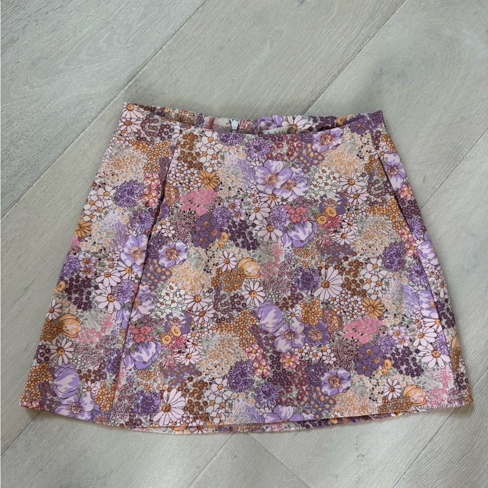 Altar'd State Floral Skirt - S